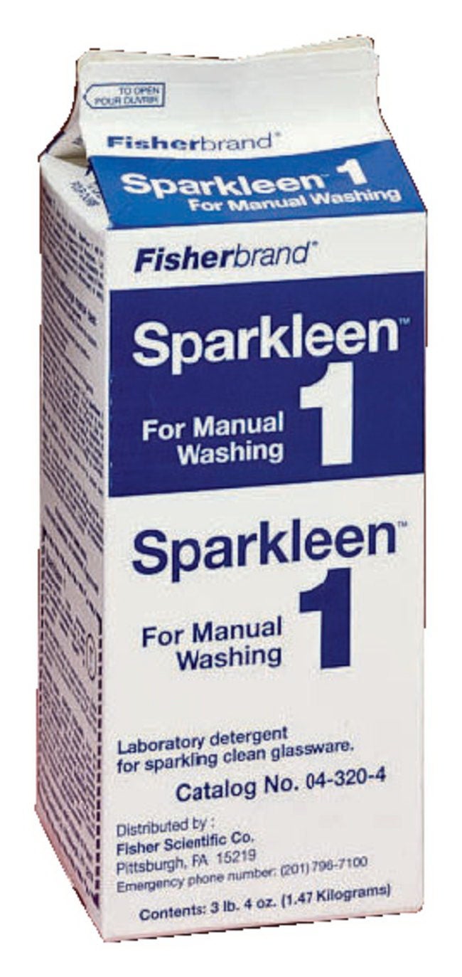 Fisher Anatomical - 043204 Laboratory Detergent Fisherbrand™ Sparkleen™ 1 3-1/4 lbs. Carton Powder Unscented