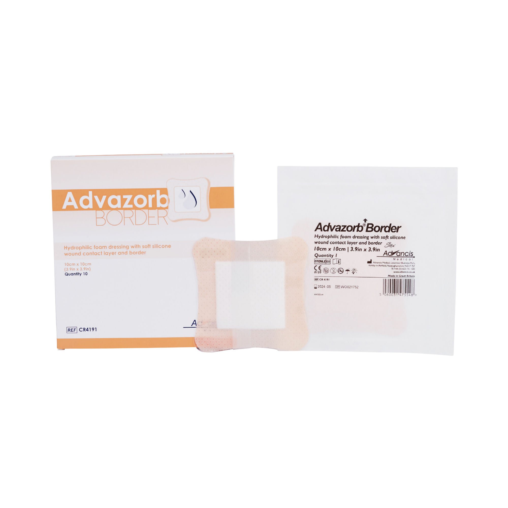 Mediusa - CR4191 Advazorb Border® Silicone Face and Border