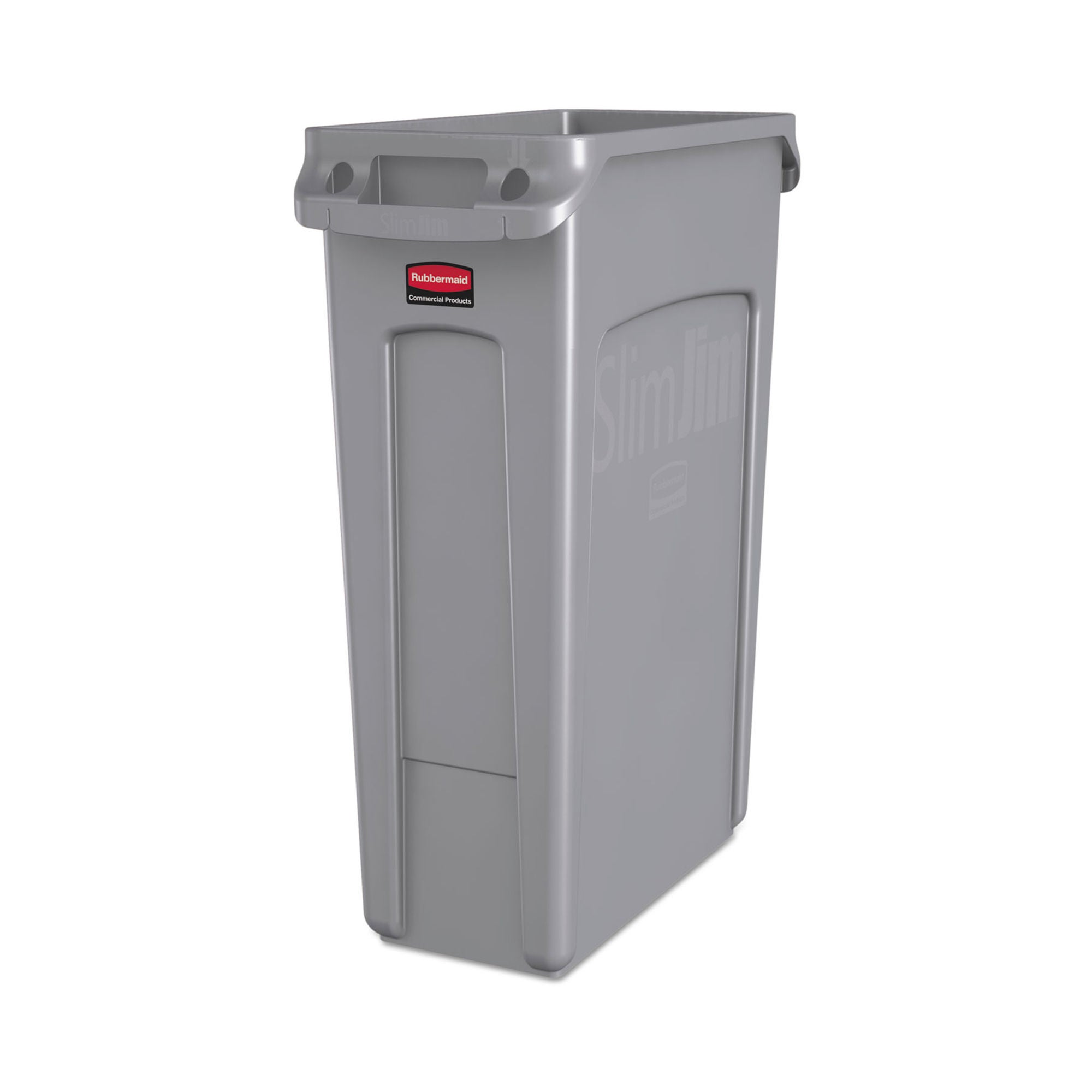 RJ Schinner Co - FG354060GRAY Trash Can Rubbermaid® Slim Jim® 92 Quart / 23 gal. Gray LLDPE Rectangular