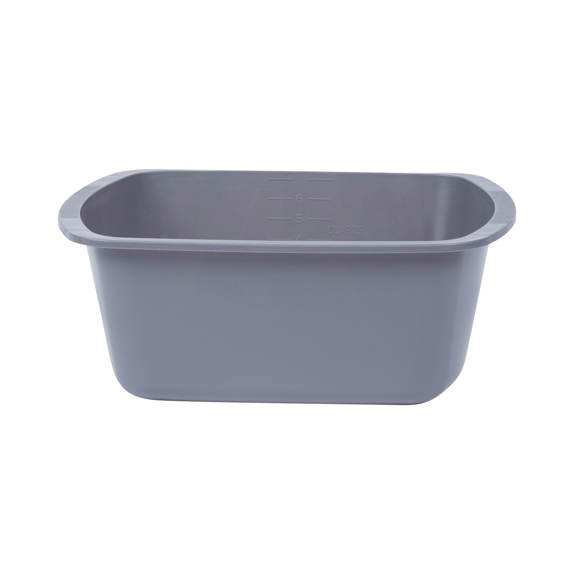 McKesson Brand 56-80342 - McKesson Wash Basin, Rectangle, 7 Quart, Gray - 1/Each, 50/Case