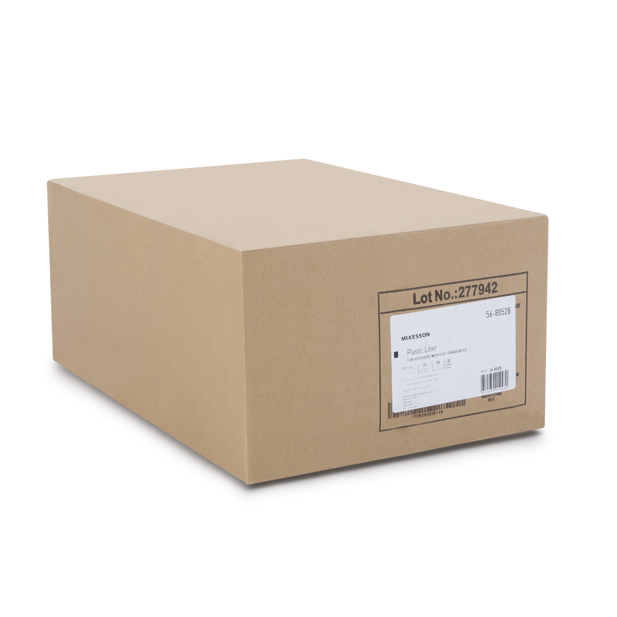 McKesson Brand - 56-80528 McKesson Plastic Liner for Plastic Pitchers with Lids