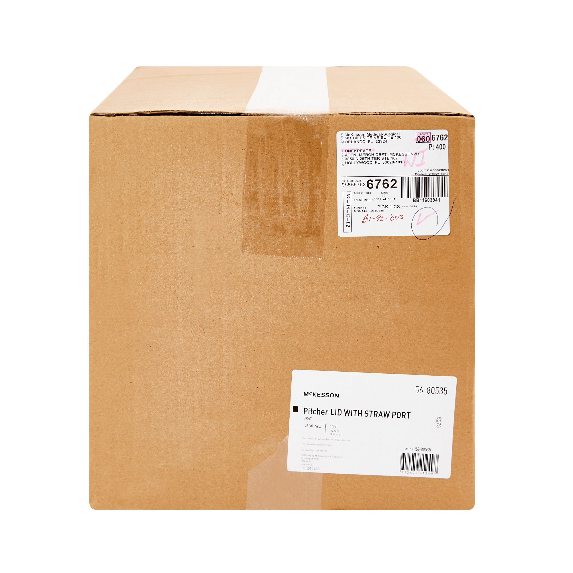 McKesson Brand 56-80535 - McKesson Pitcher, 32 ounce - 1/Each, 100/Case