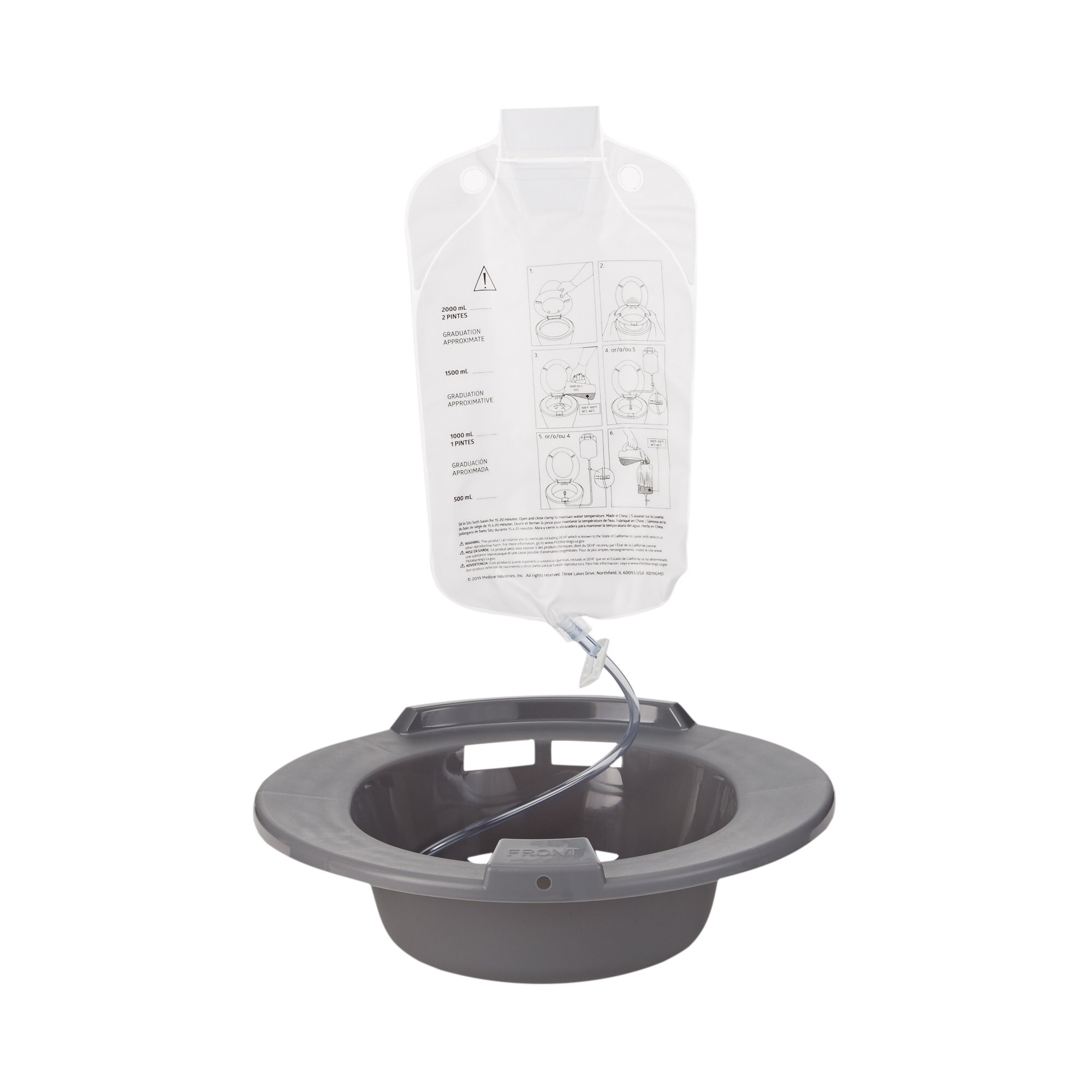 McKesson Brand - 56-80102 McKesson Round Sitz Bath