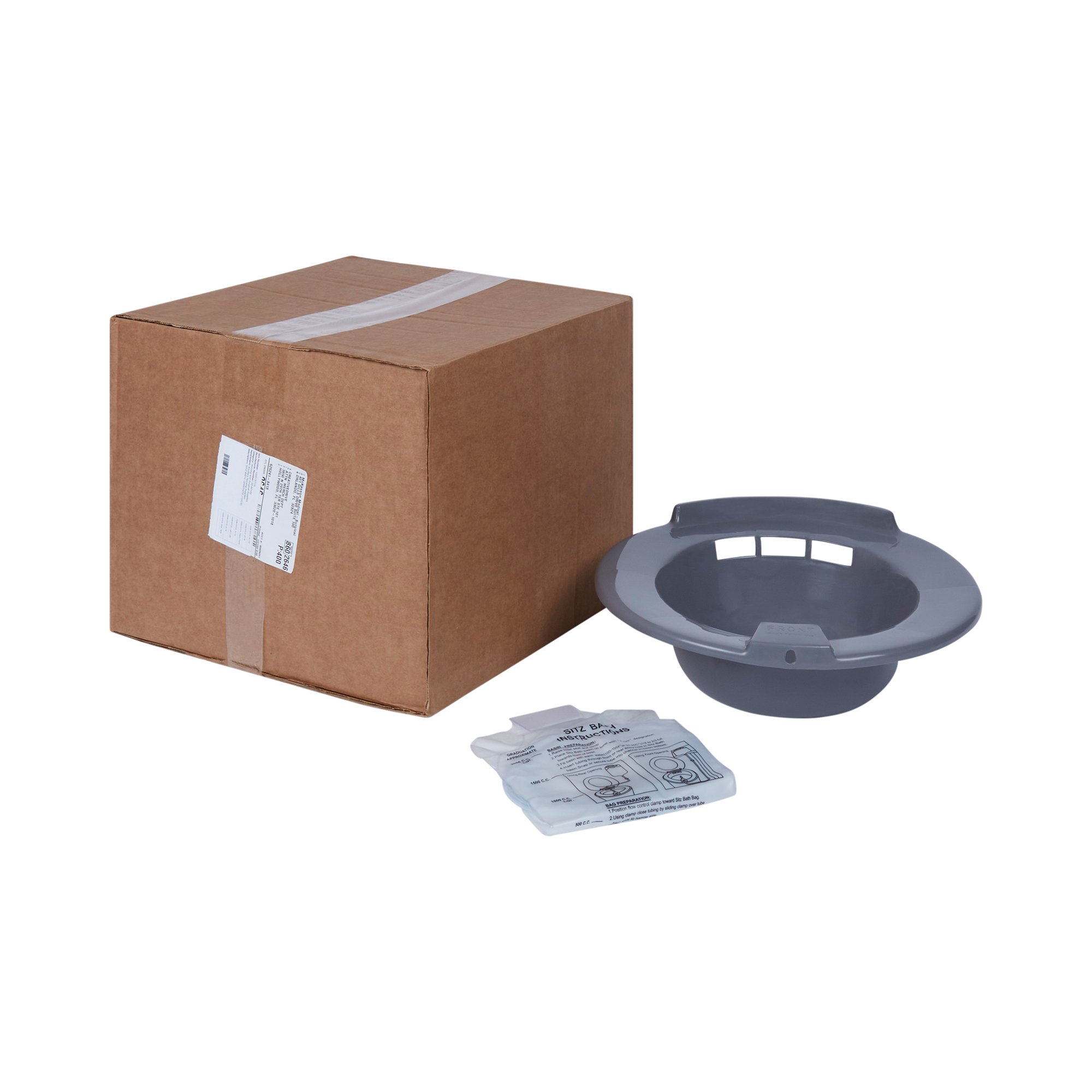 McKesson Brand 56-80102 - McKesson Round Sitz Bath, 2,000 mL Bag - 1/Each, 10/Case