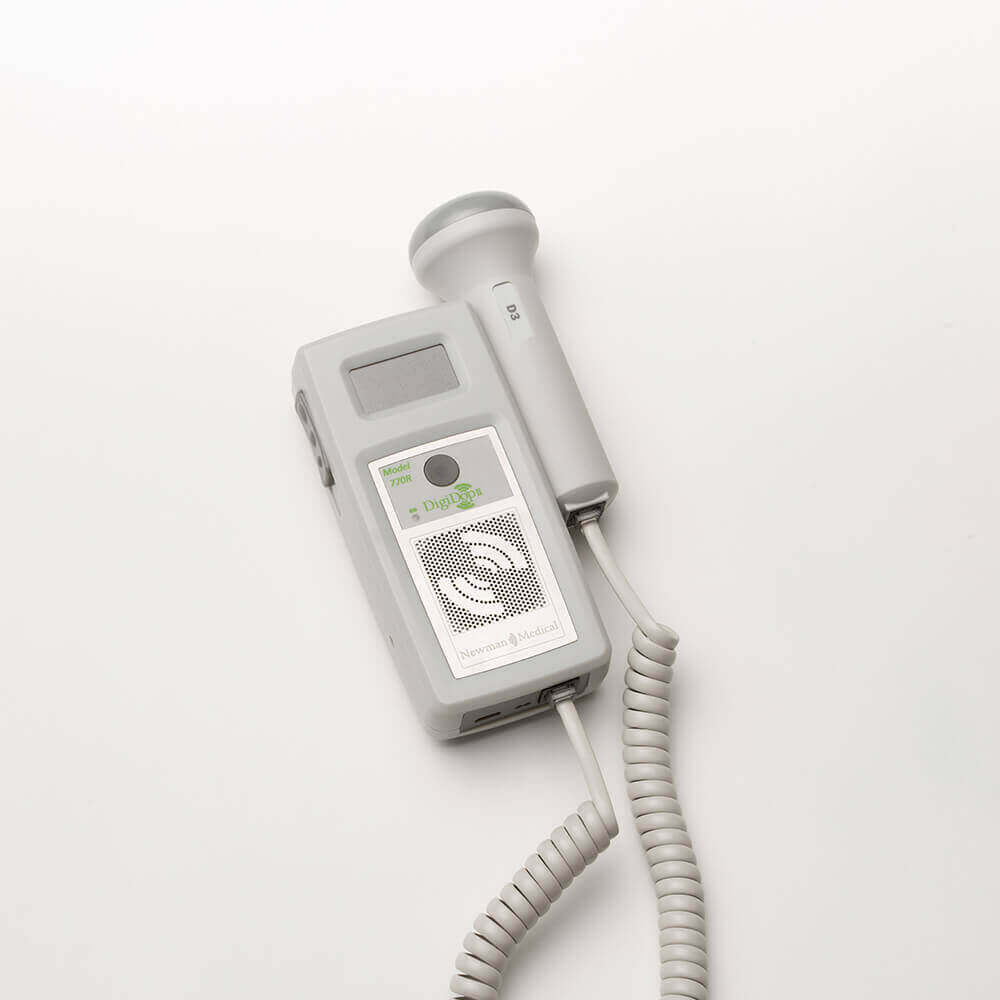 Newman Medical - DD-770R-D2 Handheld Doppler DigiDop Digital Display Obstetric Probe 2 MHz Frequency