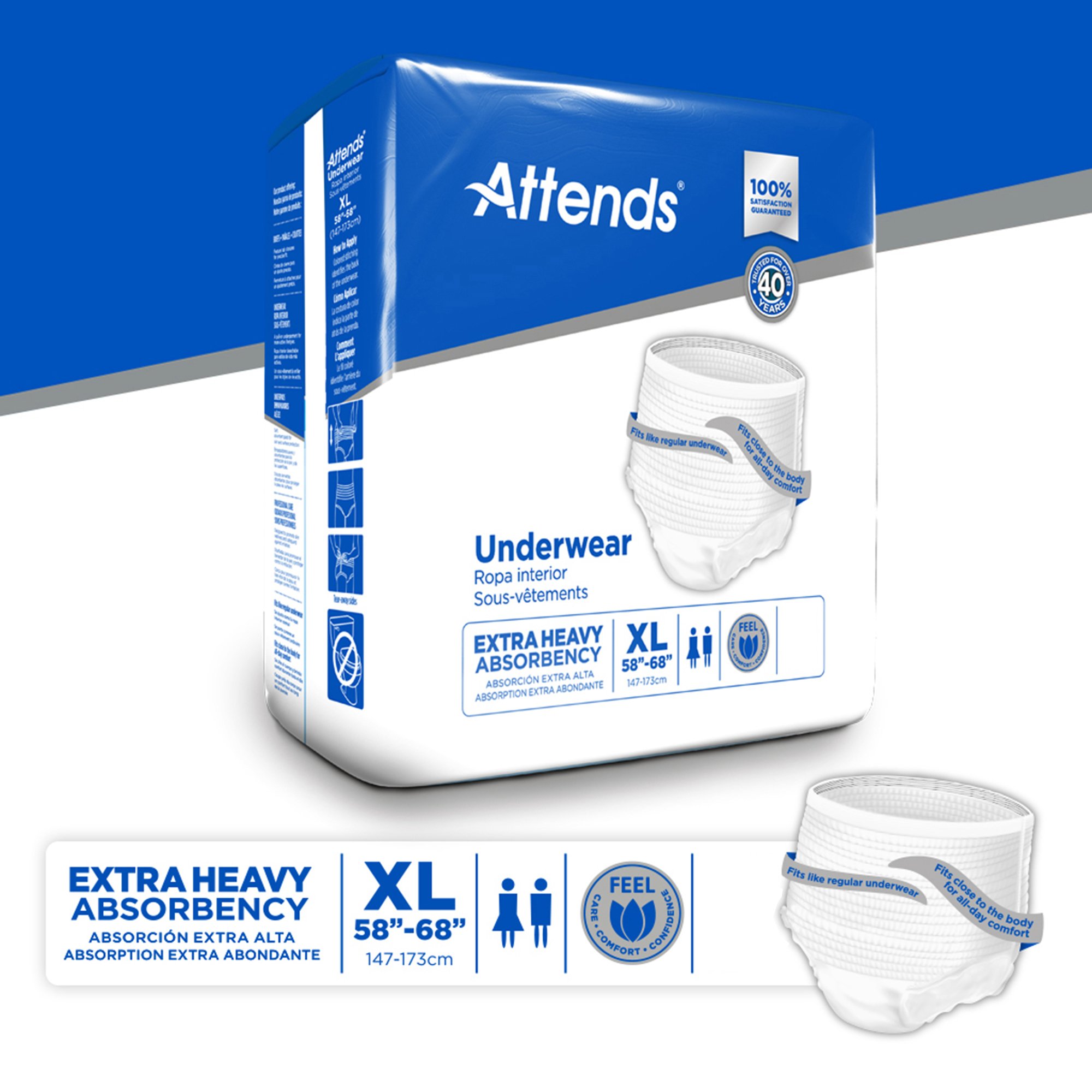 Attends Healthcare Products - APV40100 Attends® Care Adult Absorbent Underwear