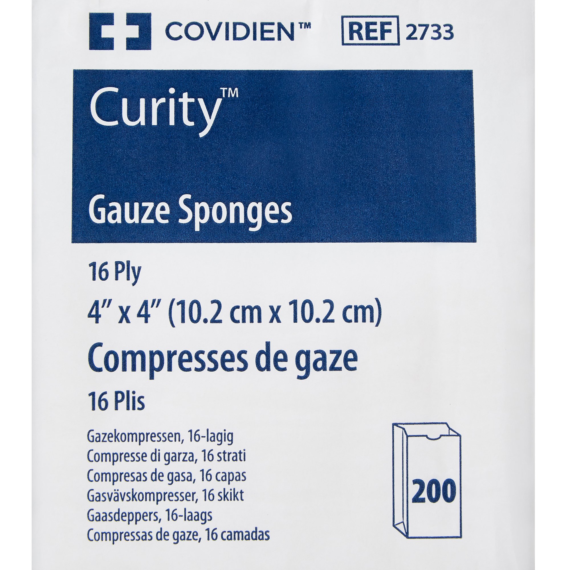 Cardinal - 2733 Curity™ USP Type VII Gauze Sponge