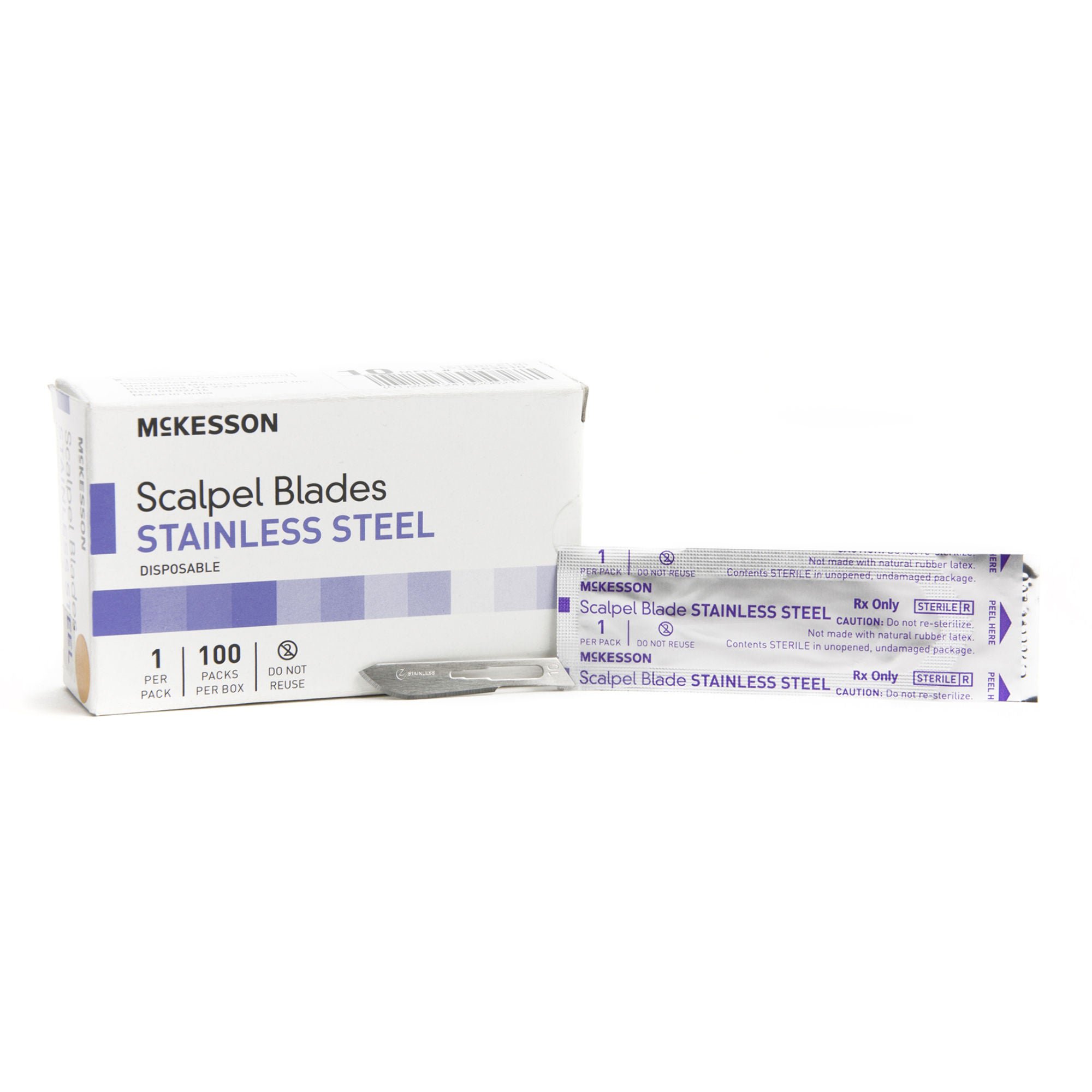 McKesson Brand - 16-63610 McKesson Stainless Steel Surgical Blade