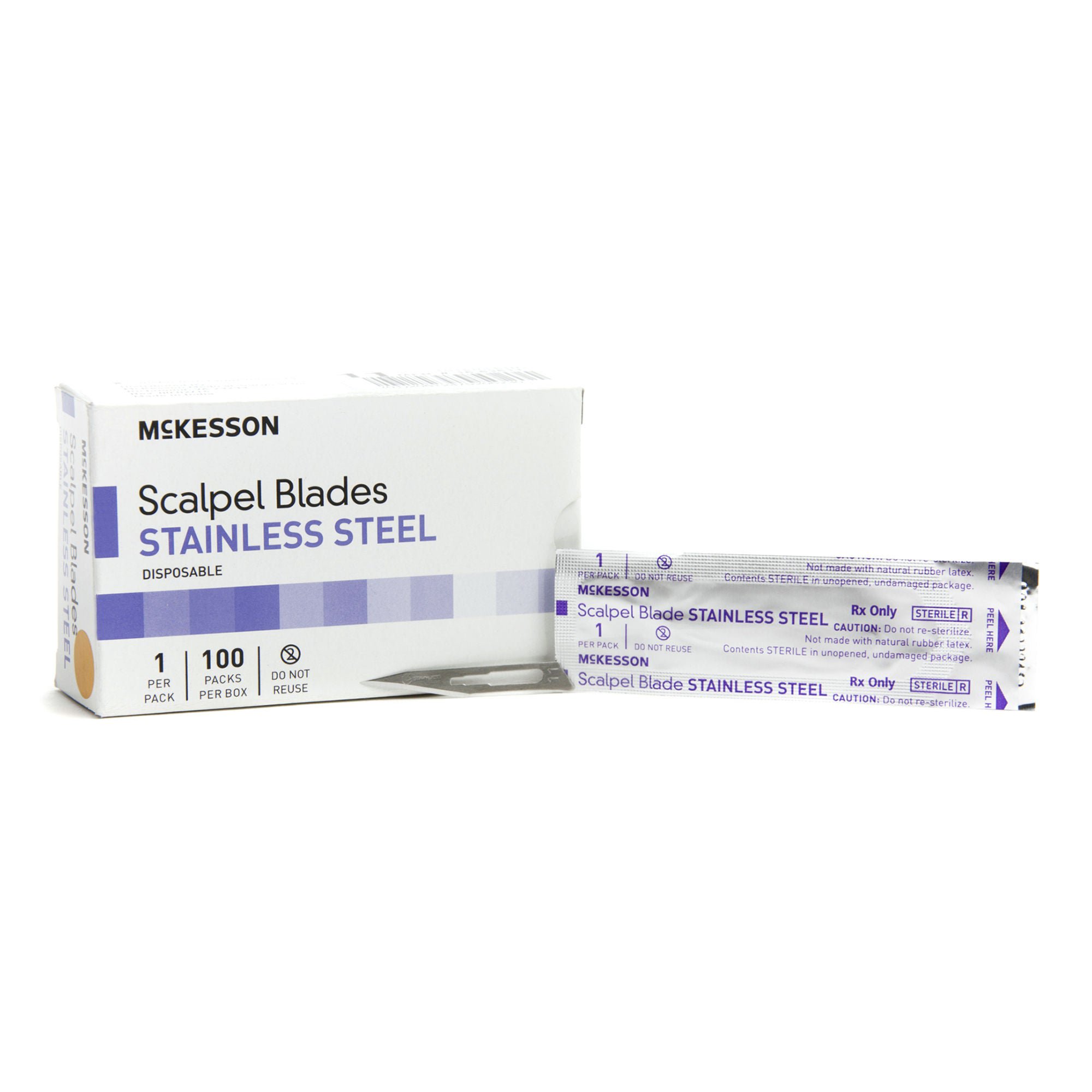 McKesson Brand - 16-63611 McKesson Stainless Steel Surgical Blade