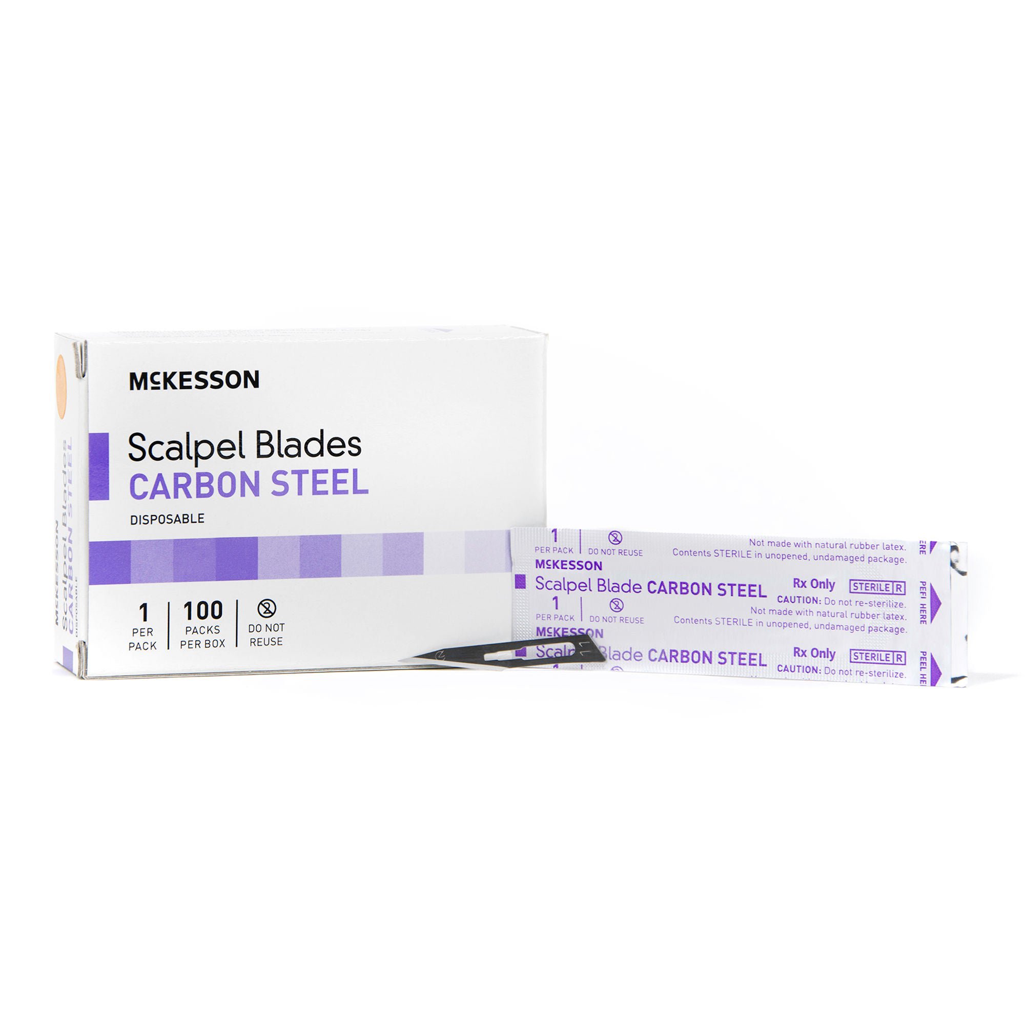 McKesson Brand - 16-63711 McKesson Carbon Steel Surgical Blade