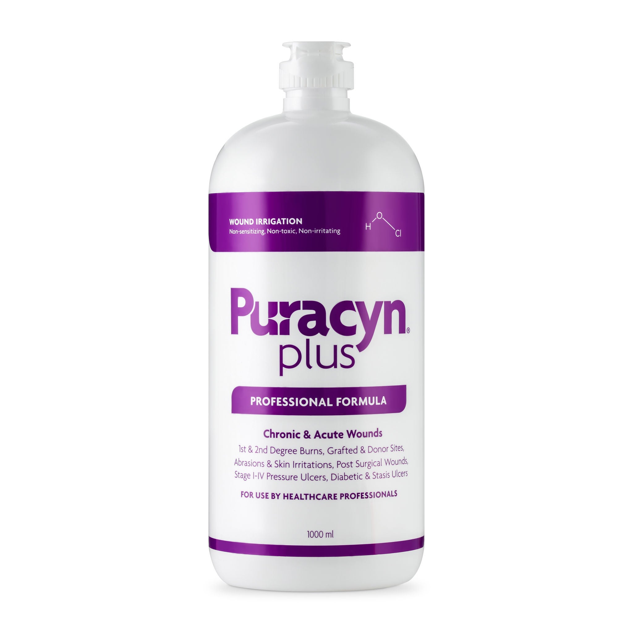 Innovacyn - 6518 Wound Cleanser Puracyn® Plus 32 oz. Flip Top Bottle NonSterile Antimicrobial