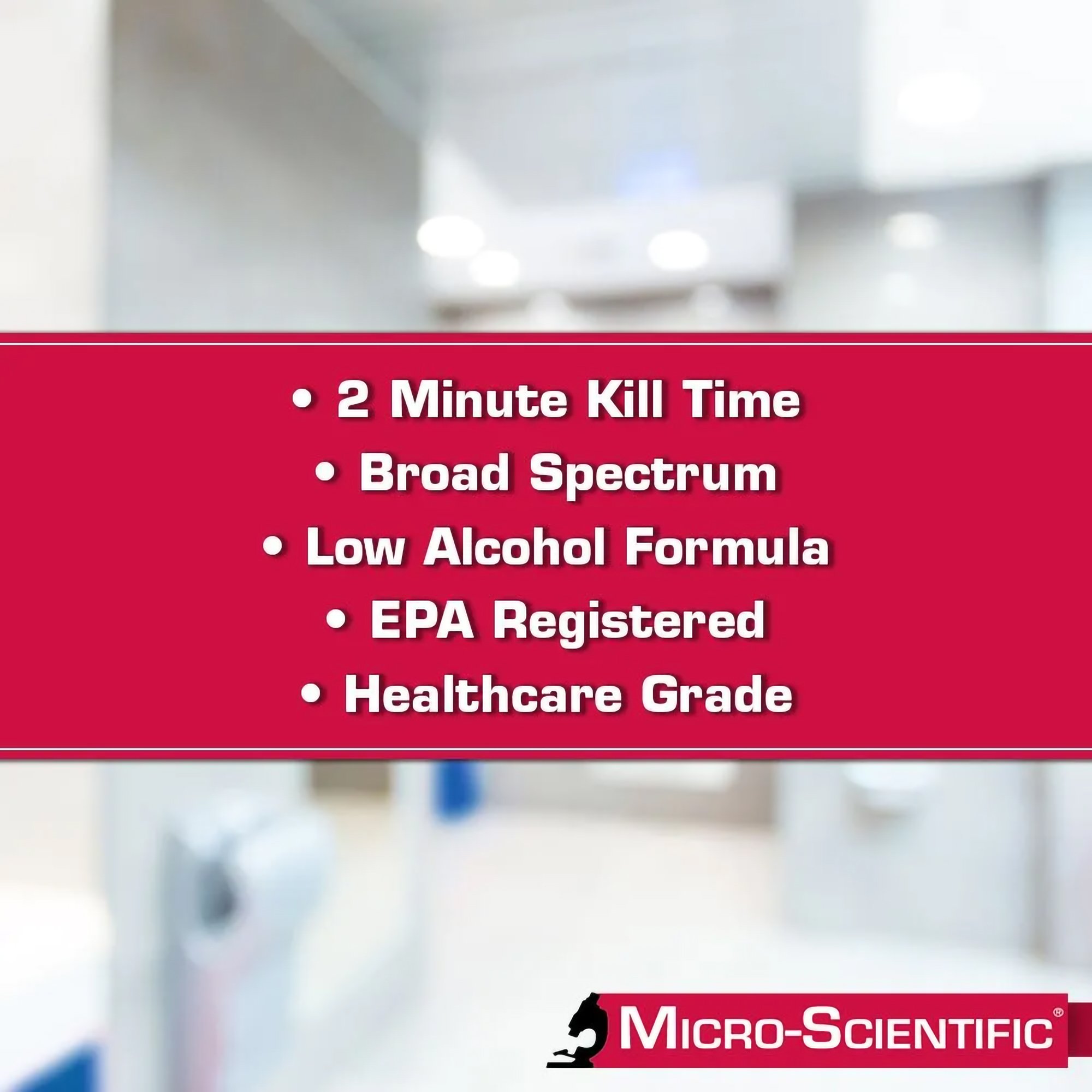 Micro Scientific Industries NEMSI1 - Opti-Cide3® Surface Disinfectant Cleaner, 1 gallon jug - 1/Each, 4/Case