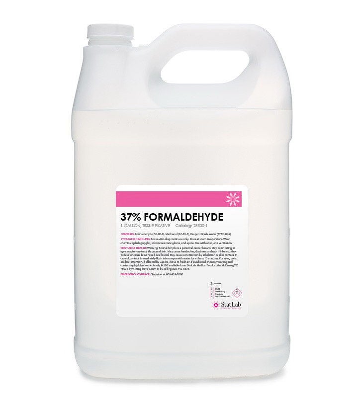 StatLab Medical Products - 28530-1 Histology Reagent Formaldehyde with Methanol 37% 1 gal.
