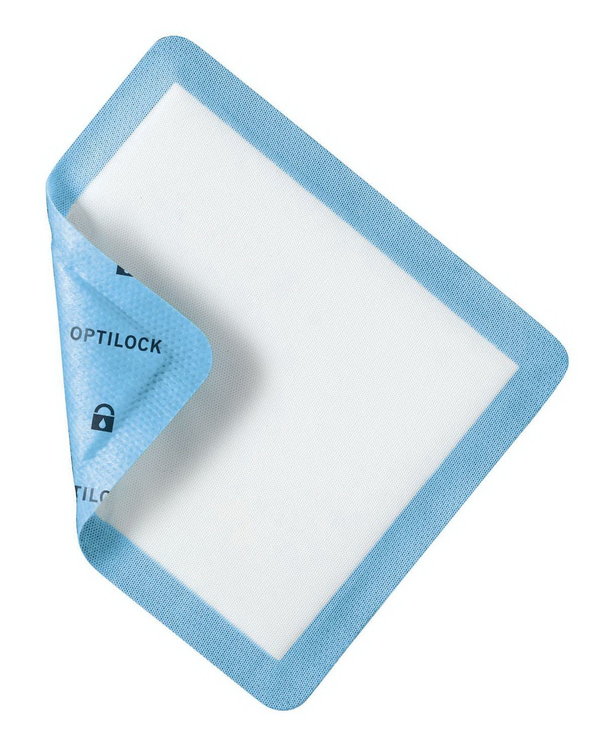 Medline - MSC64812EP Super Absorbent Dressing OptiLock® Rectangle 8 X 12 Inch With Border Sterile