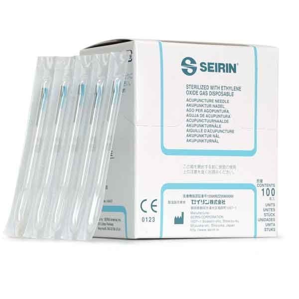 Lhasa OMS - LC25X40 Acupuncture Needle Seirin® 5 Japanese Gauge 40 mm Length L-Type