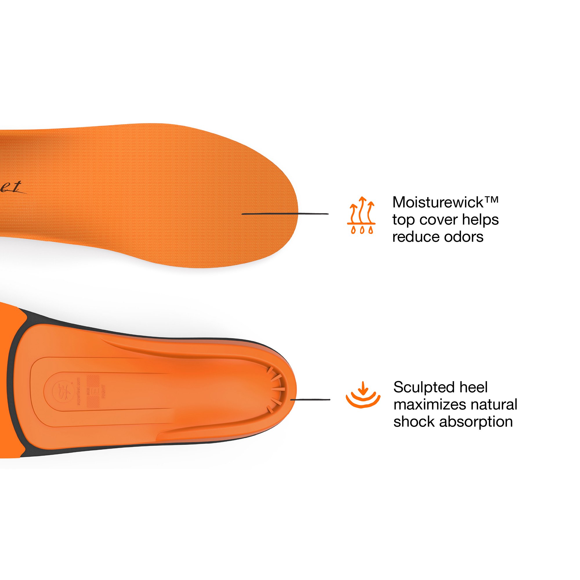 Superfeet 7412 - Superfeet® Foam Insole, Size F (Extra Large) - 1/Pair