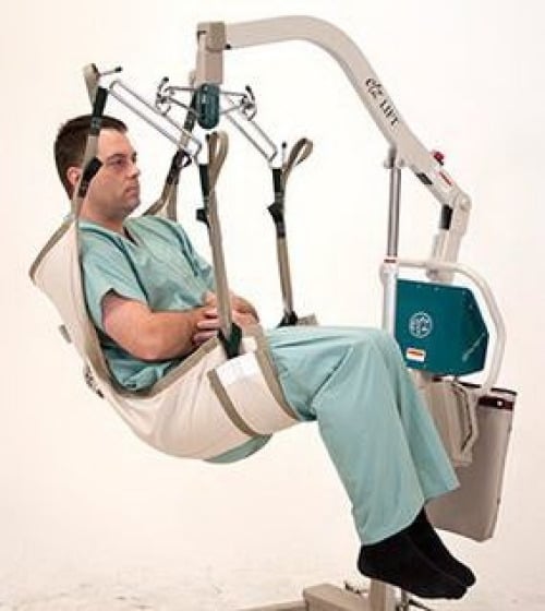 Ez Way Inc - 50381 Patient Lift Multi-Purpose Amputee Sling Large 190 to 320 lbs. Weight Capacity