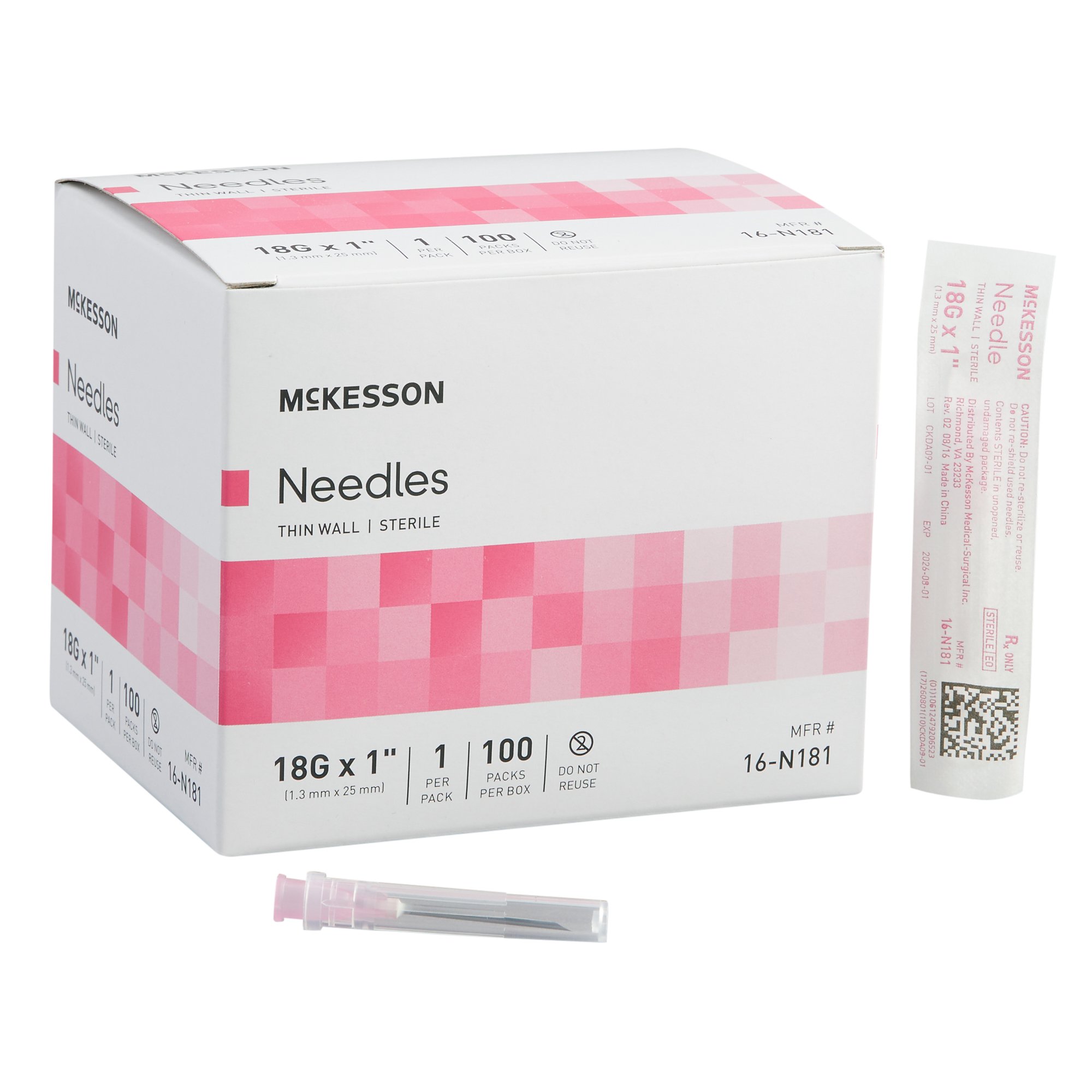 McKesson Brand - 16-N181 McKesson Hypodermic Needle