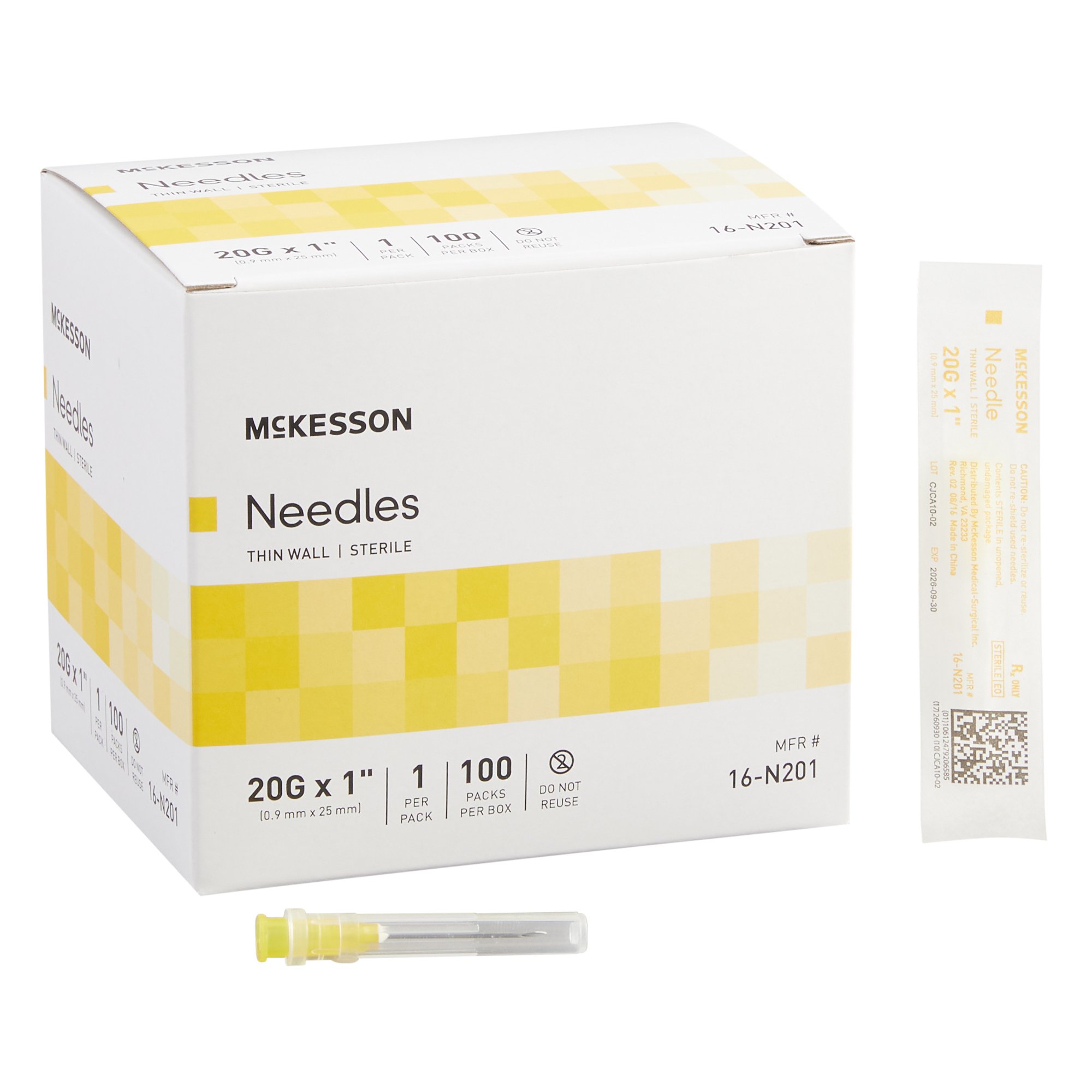 McKesson Brand - 16-N201 McKesson Hypodermic Needle