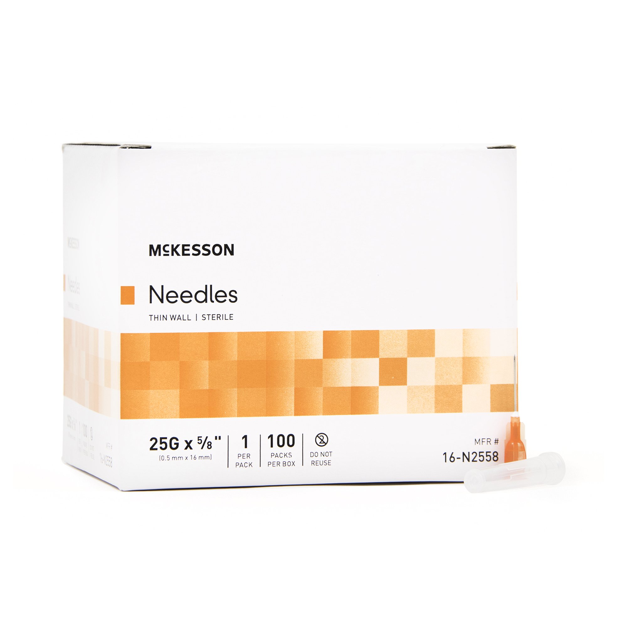 McKesson Brand - 16-N2558 McKesson Hypodermic Needle