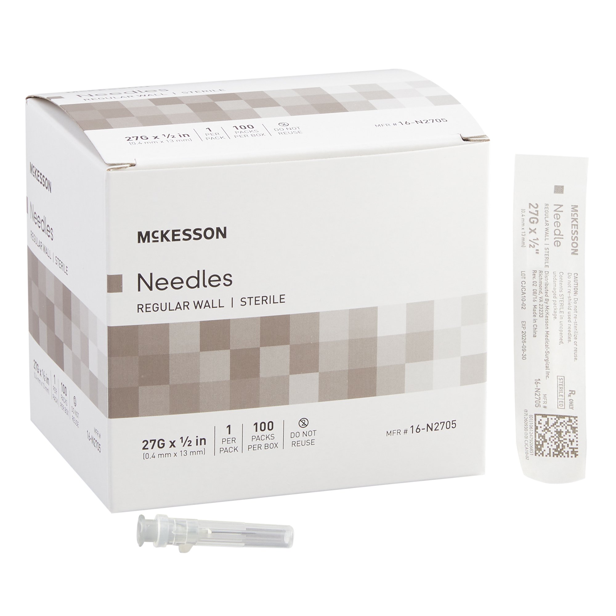 McKesson Brand - 16-N2705 McKesson Hypodermic Needle