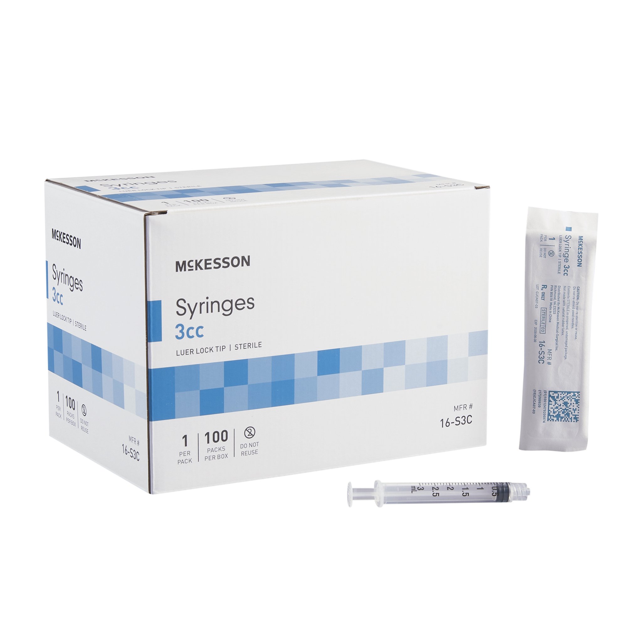 McKesson General Purpose Syringe 16-S3C by McKesson Brand