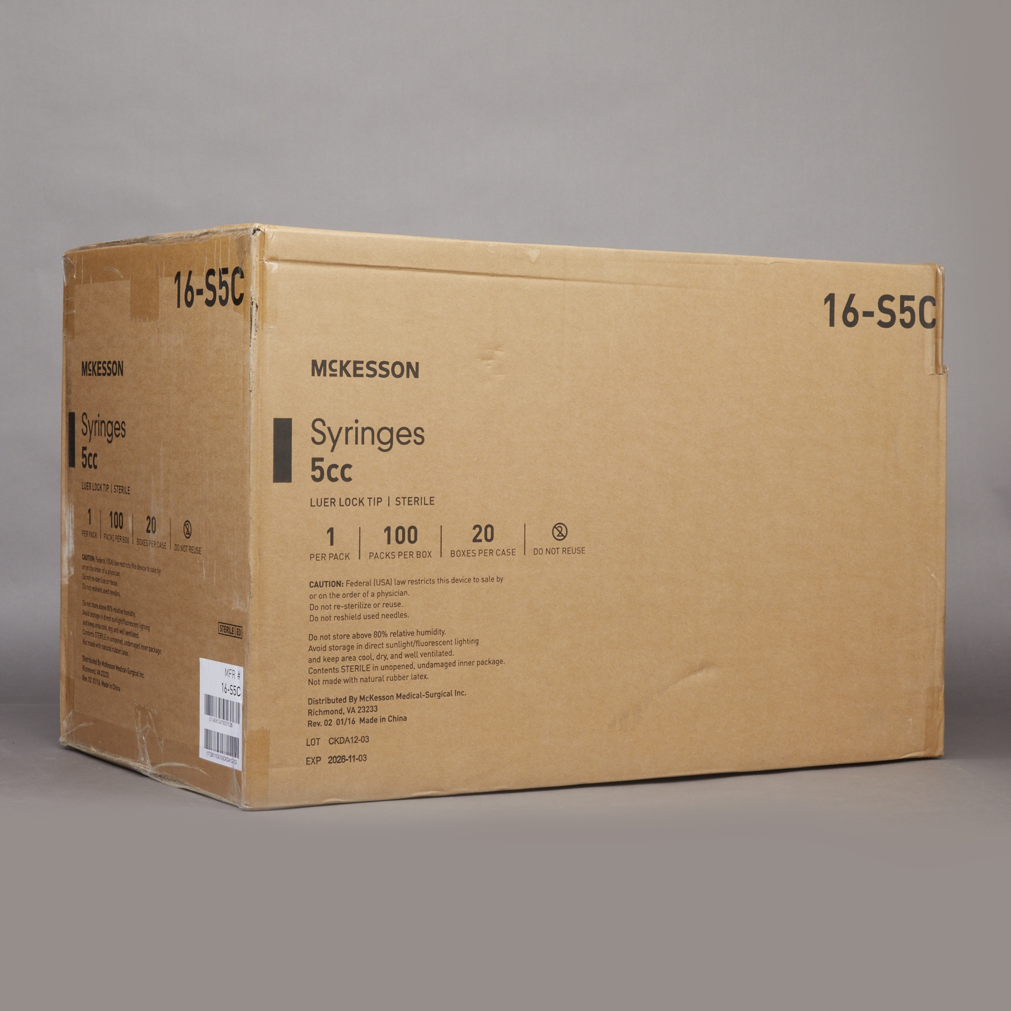 McKesson General Purpose Syringe 16-S5C by McKesson Brand