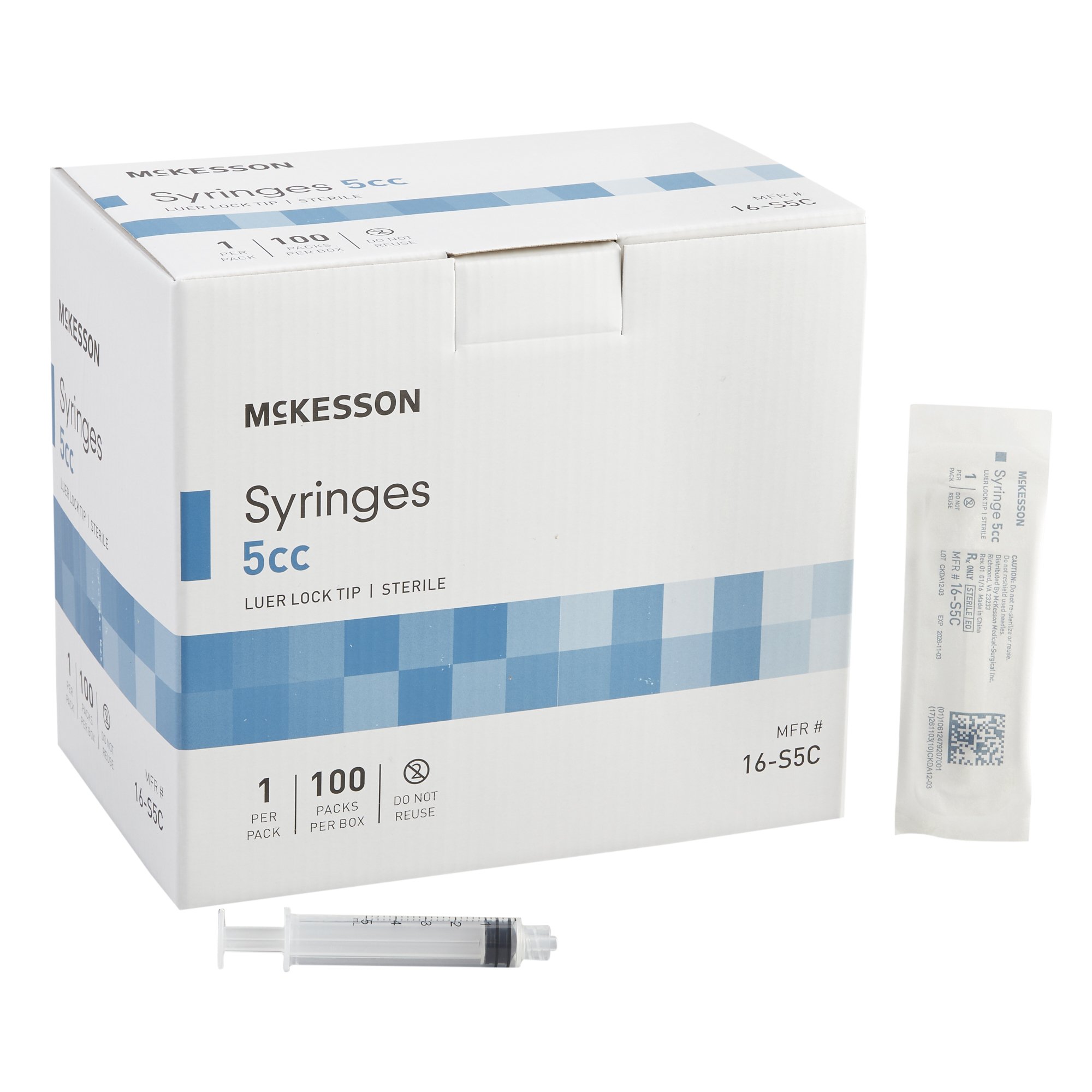 McKesson Brand - 16-S5C McKesson General Purpose Syringe