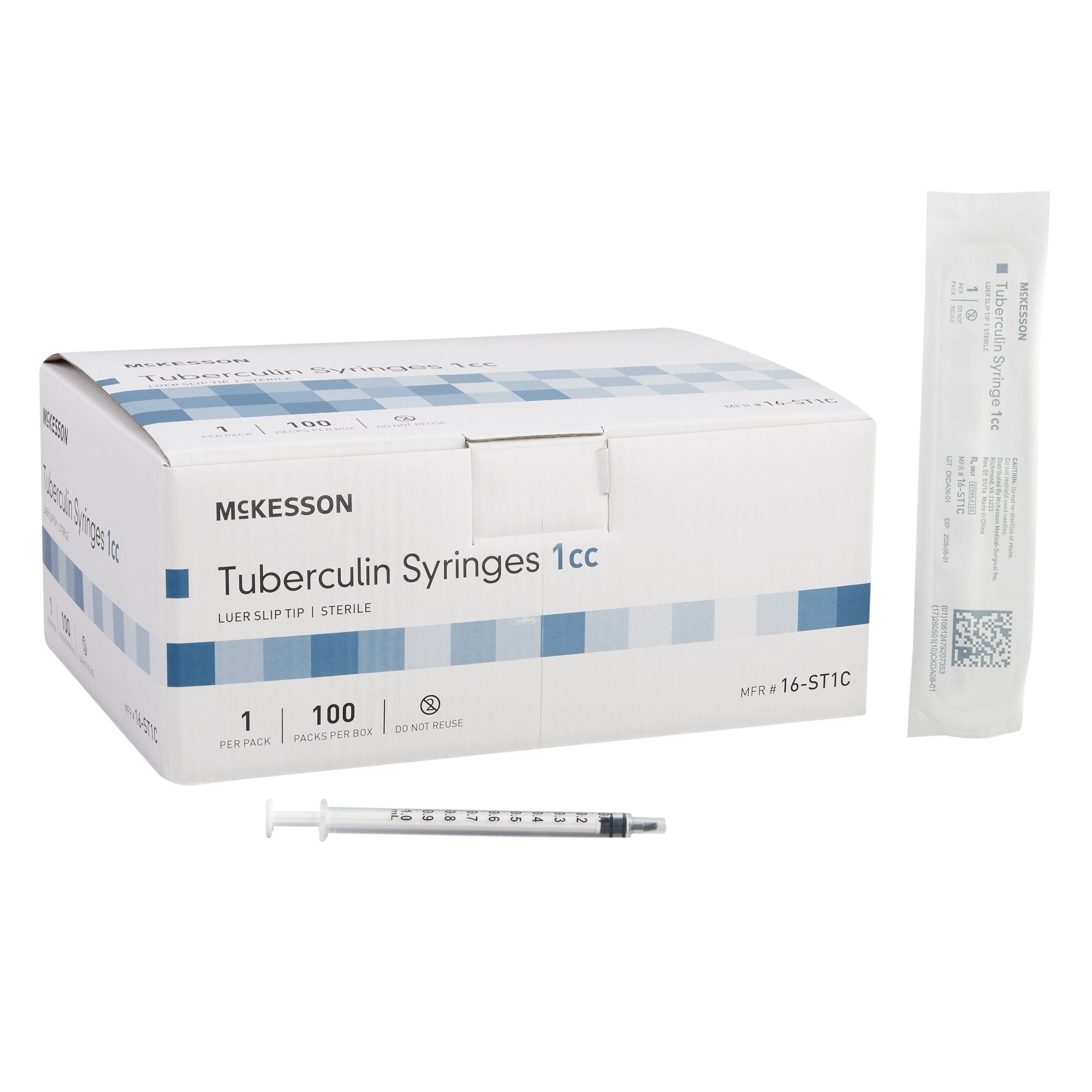 McKesson Brand - 16-ST1C McKesson Tuberculin Syringe