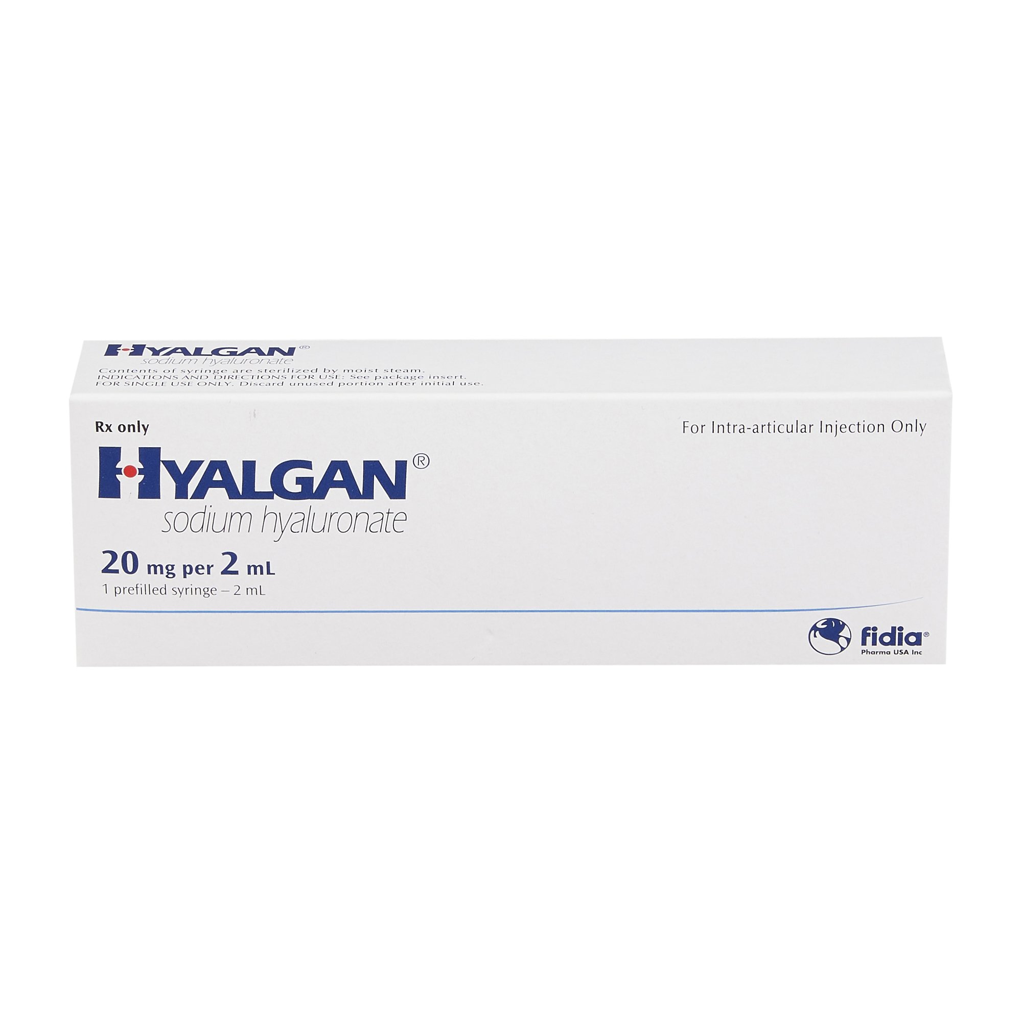 Hyalgan Osteoarthritis Agent 89122072420 by Fidia Pharma USA