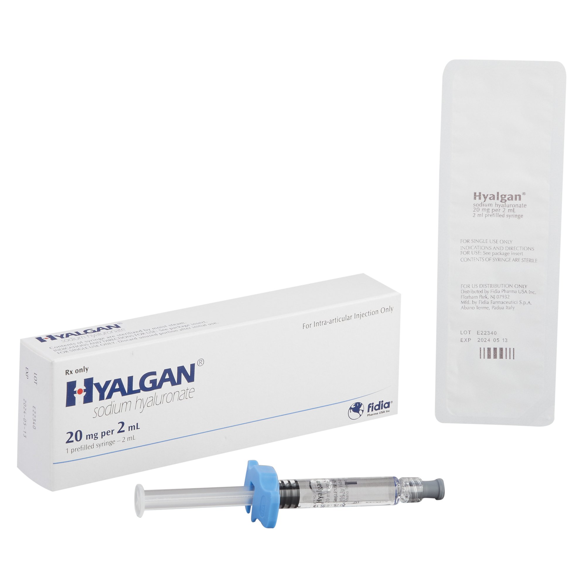 Hyalgan Osteoarthritis Agent 89122072420 by Fidia Pharma USA