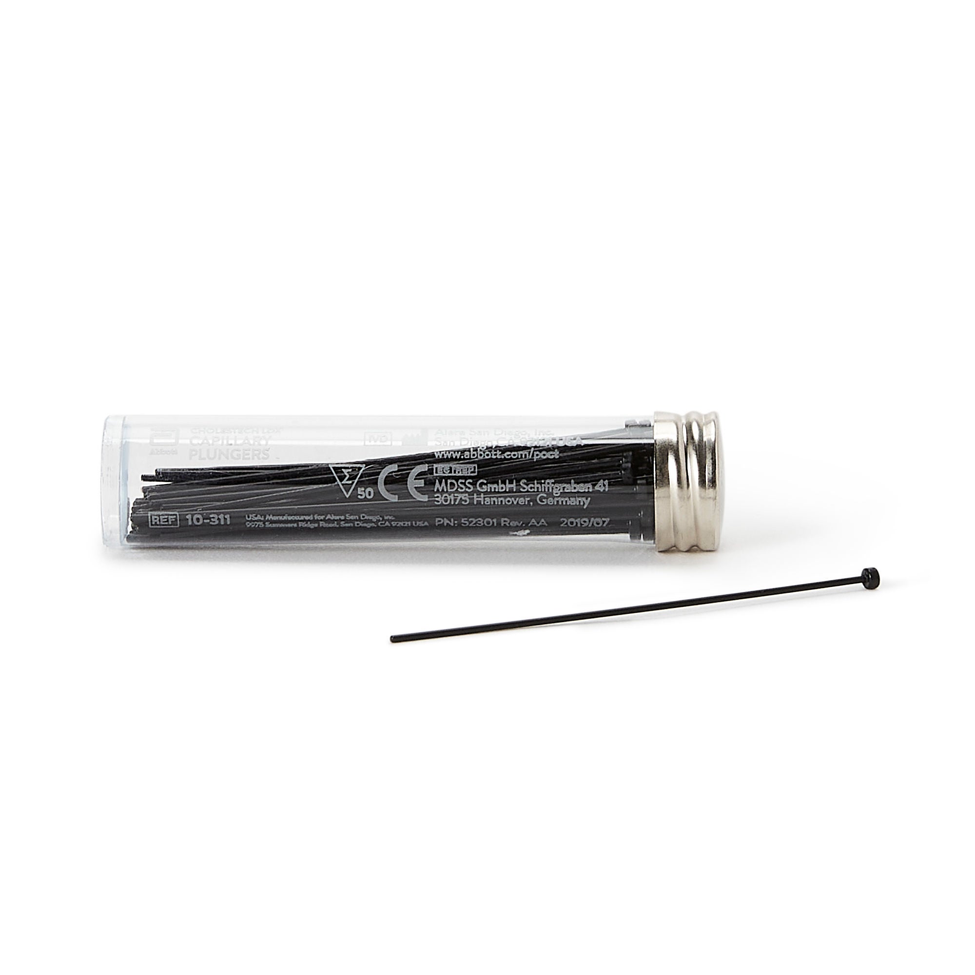 Abbott Rapid Dx North America LLC - 10311 Alere Cholestech Capillary Plunger For Cholestech Capillary Tubes
