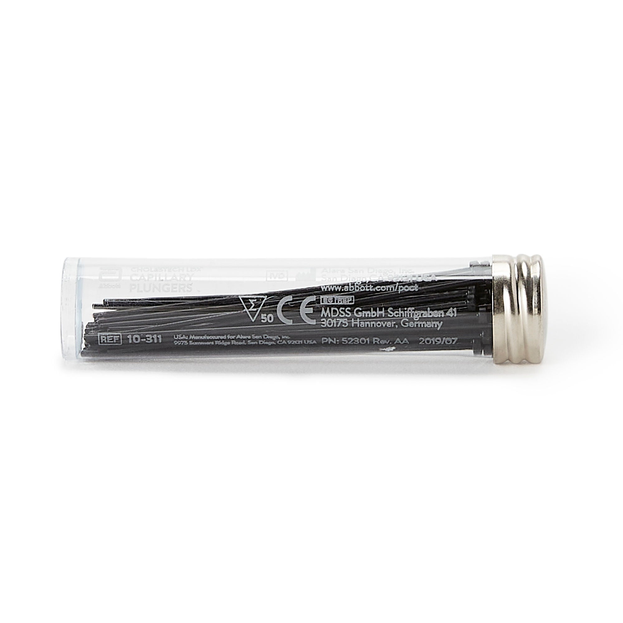 Abbott Rapid Dx North America LLC - 10311 Alere Cholestech Capillary Plunger For Cholestech Capillary Tubes