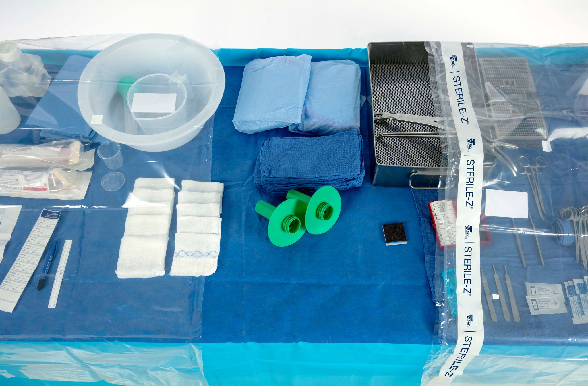 Tidi Products - 5575 Table Cover Sterile-Z® 58 X 95 Inch For Back Table