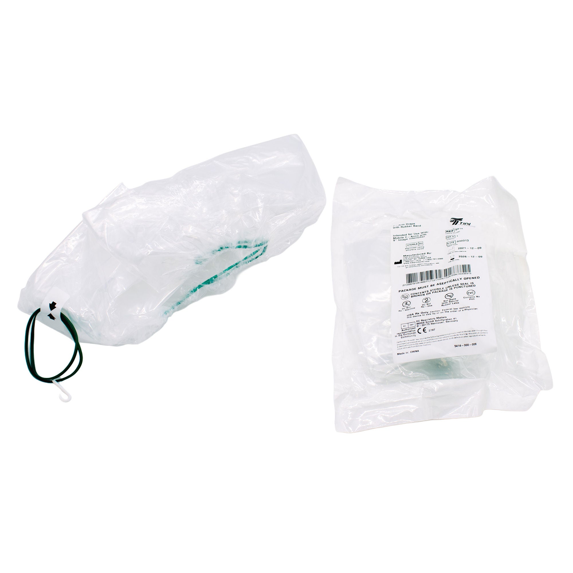 Tidi Products - 5414 Equipment Cover Tidi® 80 L X 36 W Inch