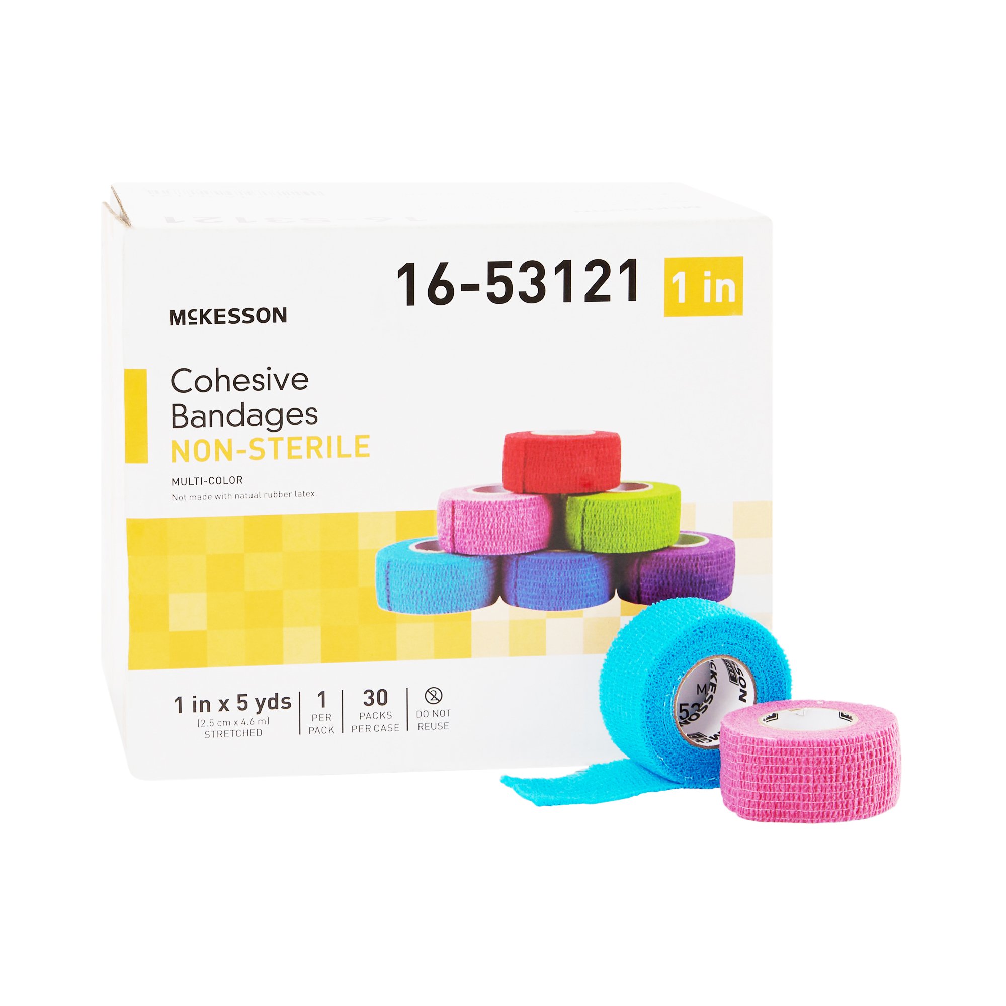 McKesson Brand - 16-53121 McKesson Self-adherent Closure Cohesive Bandage