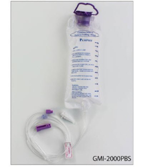 Generica Medical International - GMI2000PBS Generica Enteral Feeding Pump Bag Set with ENFit® Connector