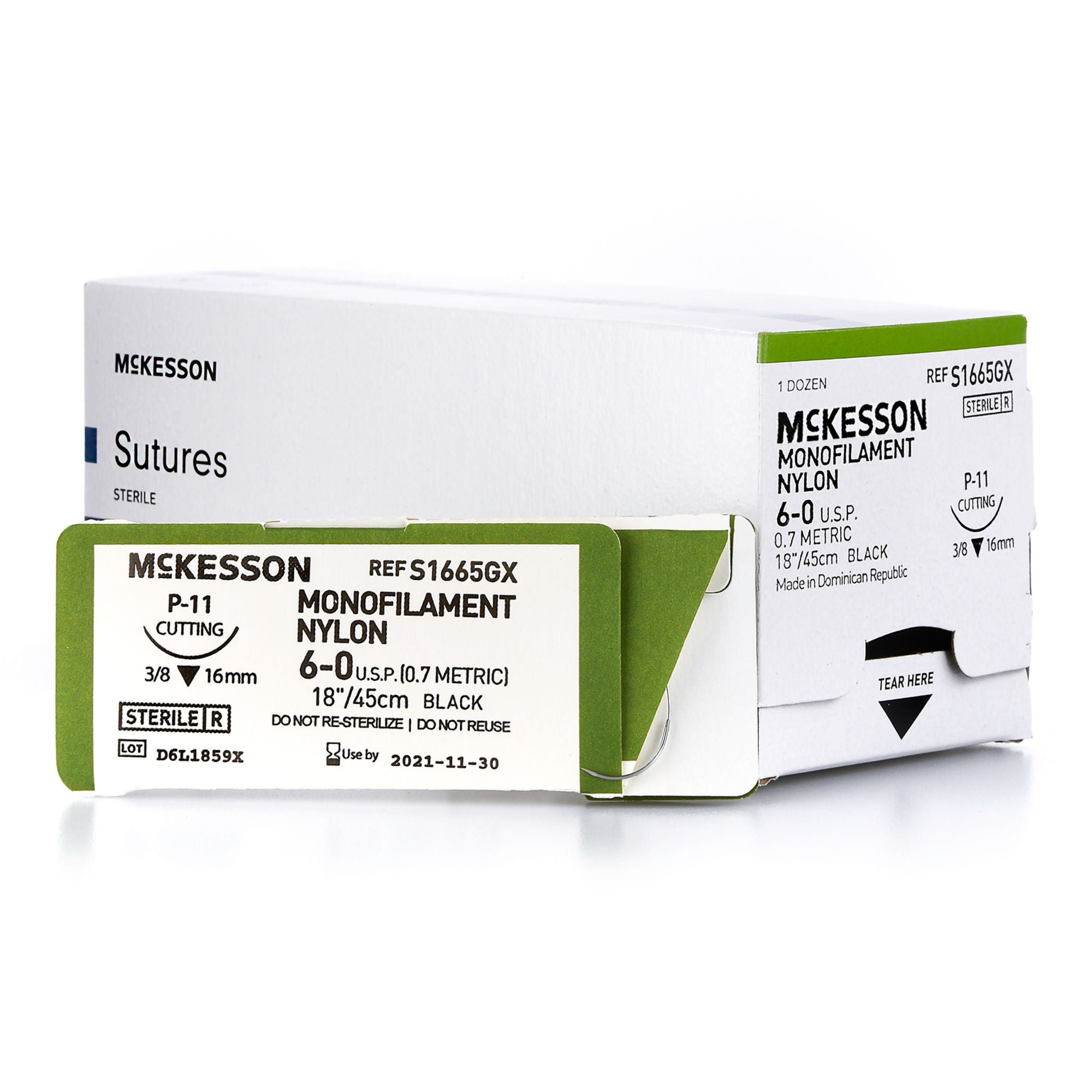 McKesson Brand - S1665GX McKesson Suture with P-11 Needle
