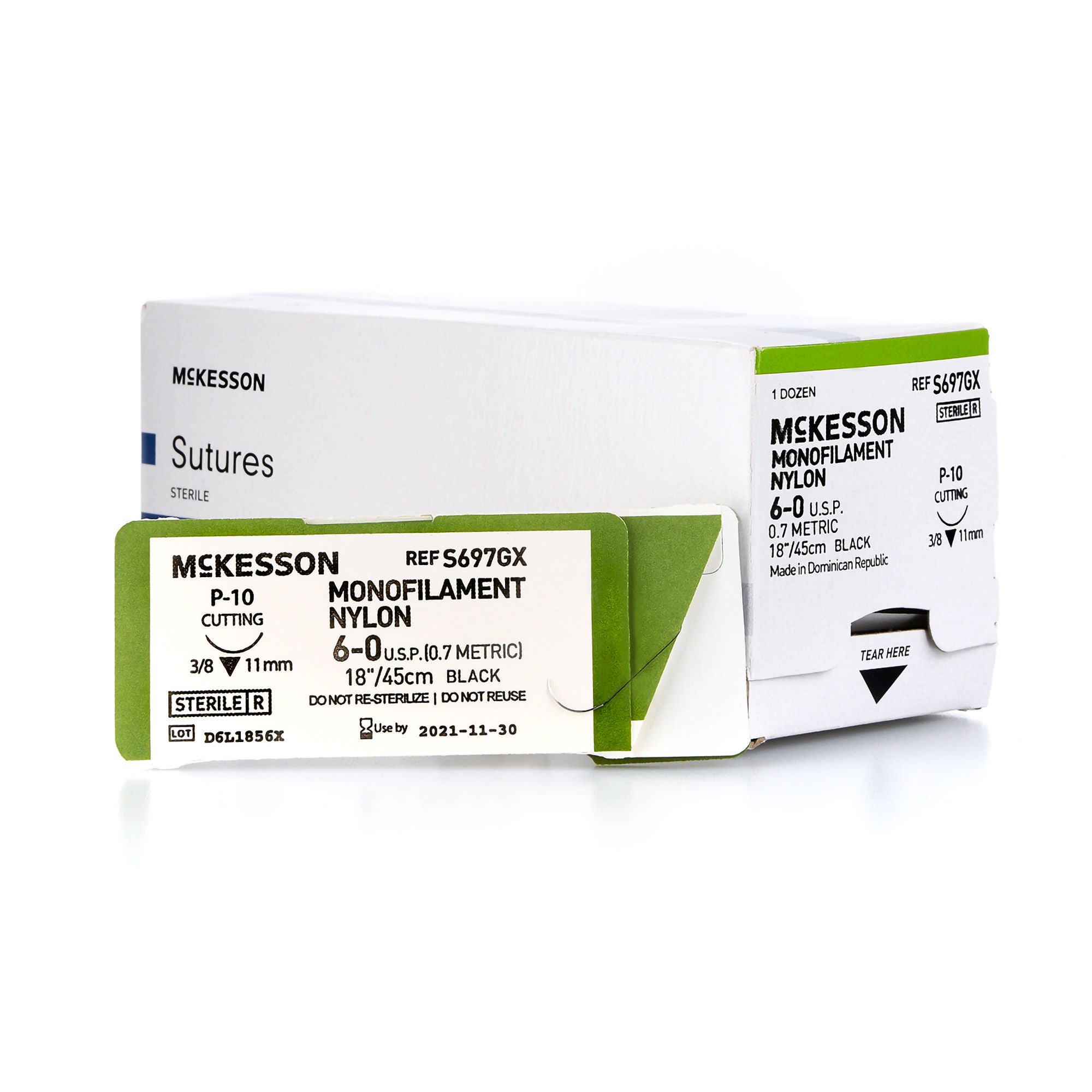 McKesson Brand - S697GX McKesson Suture with P-10 Needle