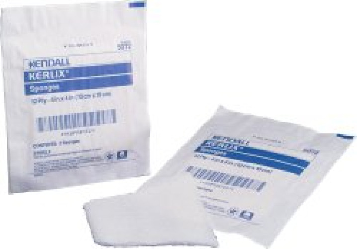 Cardinal 4032 - Kerlix™ USP Type VII Fluff Dressing, 4 x 4 Inch, 12-Ply - 100/Bag, 2000/Case