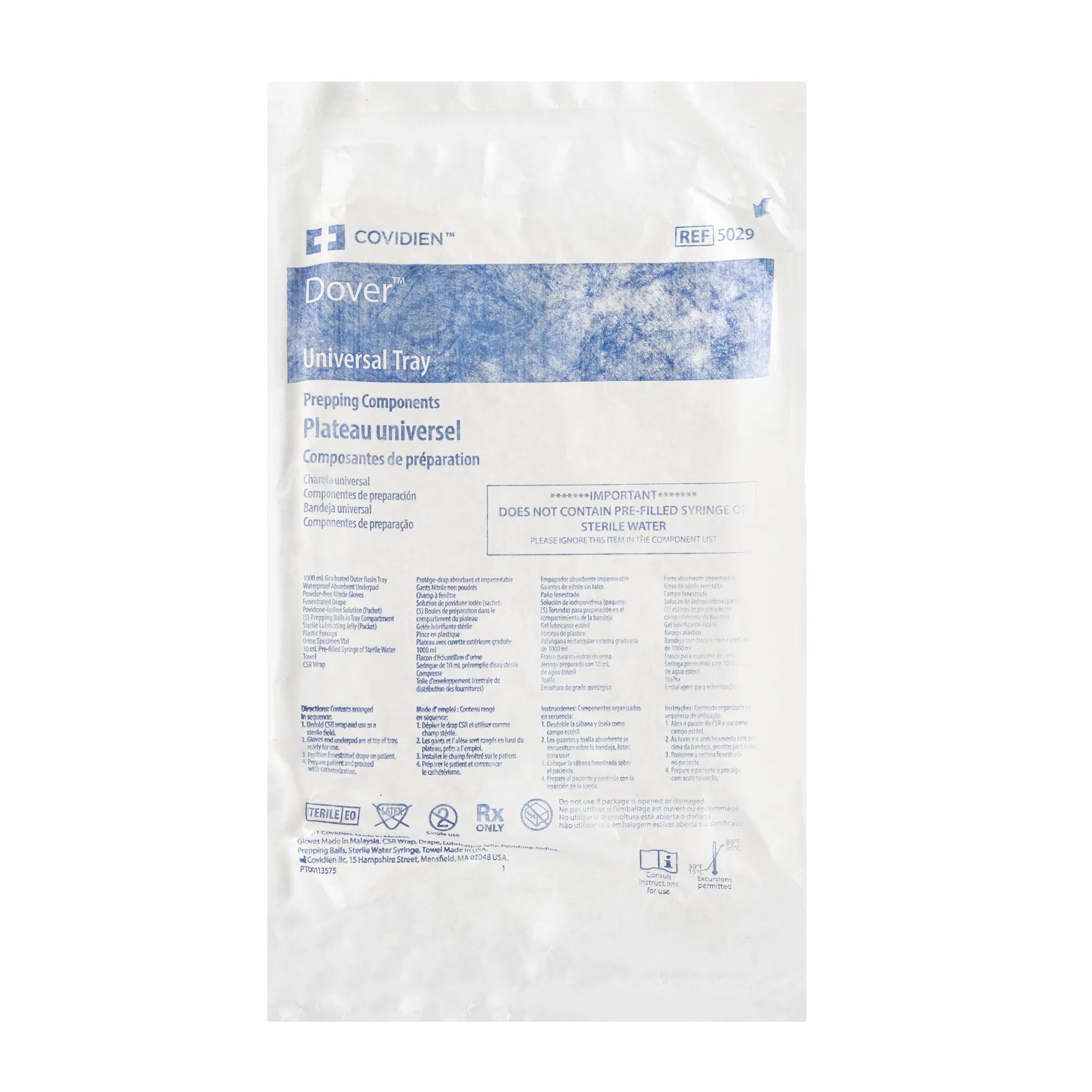 Cardinal - 5029 Dover™ Universal Foley Catheter Insertion Tray