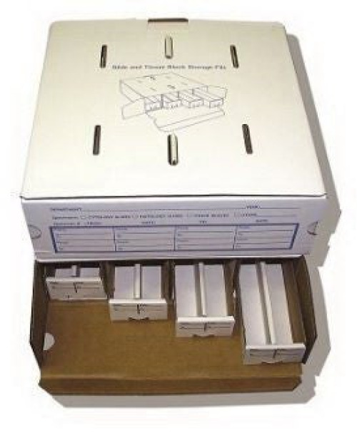 Azer Scientific - ES080 Tissue Block Storage File 4 X 11 X 12 Inch, 500 Blocks, 8 Drawer