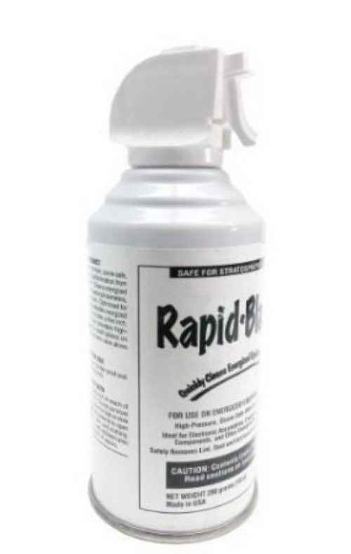 Azer Scientific - RAP-BLST RapidBlast™ Moisture-free Spray 10 oz. For Clearing Dust and Debris Off Laboratory Instruments, Computers, Keyboards and More