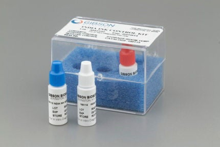 Gibson Bioscience - 100115 Microbial Identification Control Set India Ink Positive Level / Negative Level