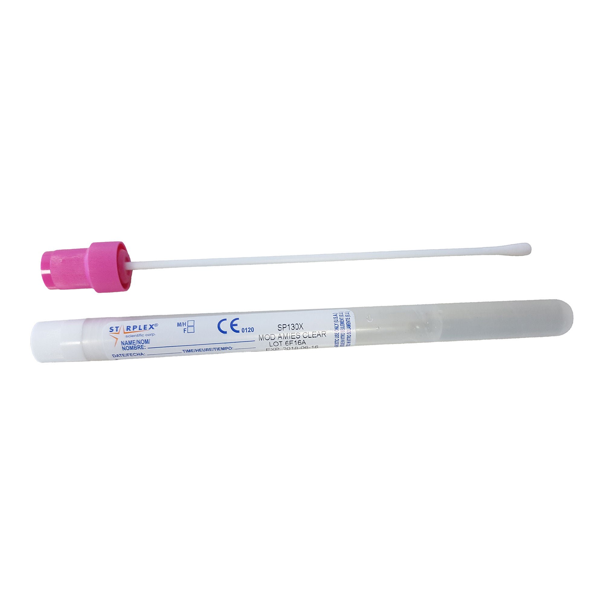 Starplex Scientific Corp - SP130X Starswab II® Specimen Collection & Transport System with Amies Agar Gel