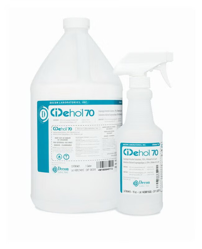 Fisher Anatomical - 04355250 Surface Disinfectant Cleaner CiDehol® 70 Alcohol Based Trigger Spray Liquid 32 oz. Bottle Alcohol Scent NonSterile