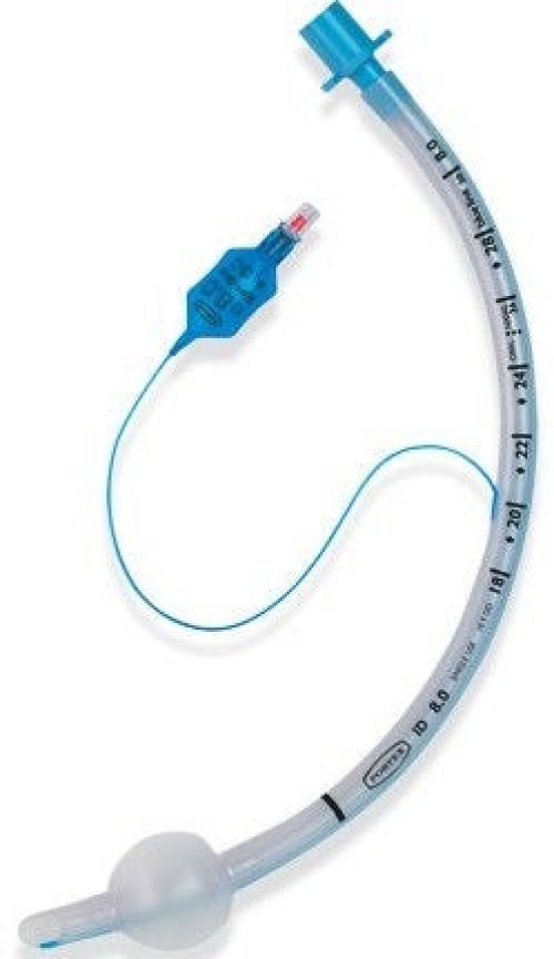 ICU Medical FKA Smiths Medical - 100-166-070 Cuffed Endotracheal Tube Portex® Curved 7.0 mm ID Adult Murphy Eye