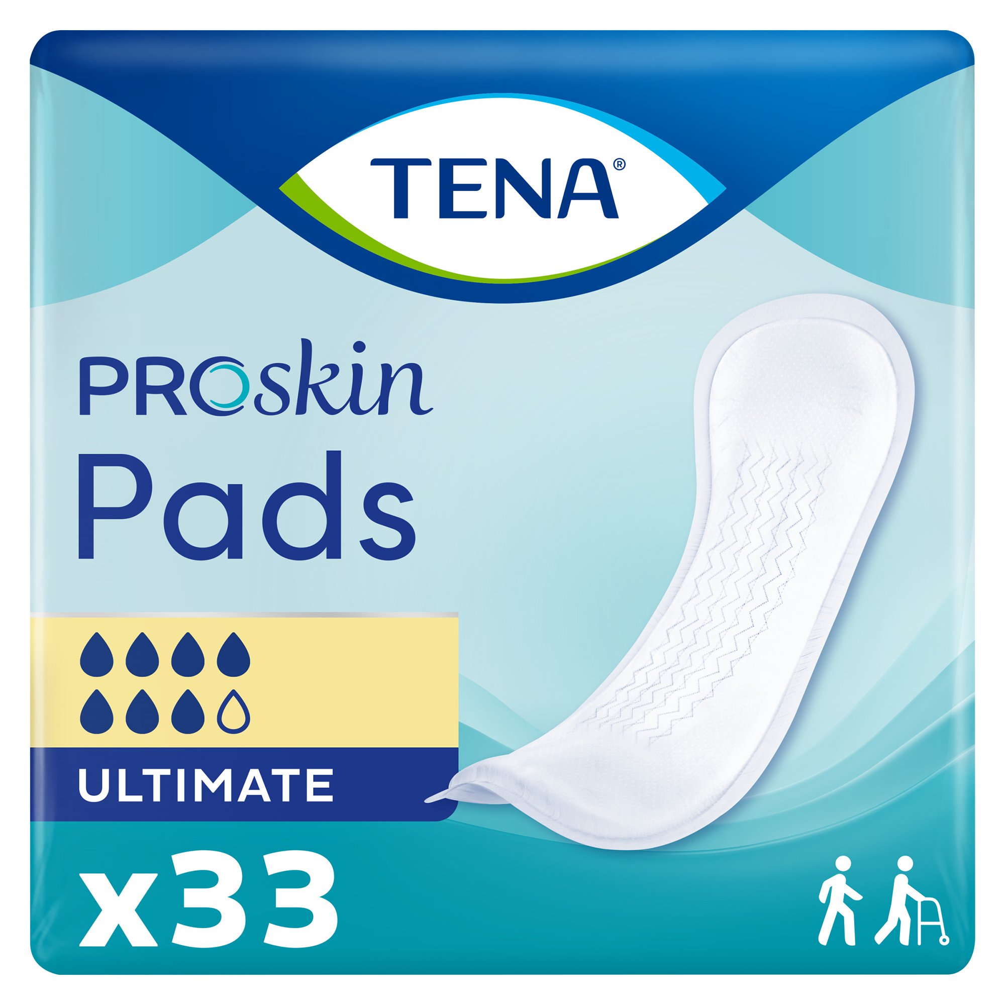 Essity HMS North America Inc - 47709 Tena® ProSkin™ Ultimate Incontinence Pads
