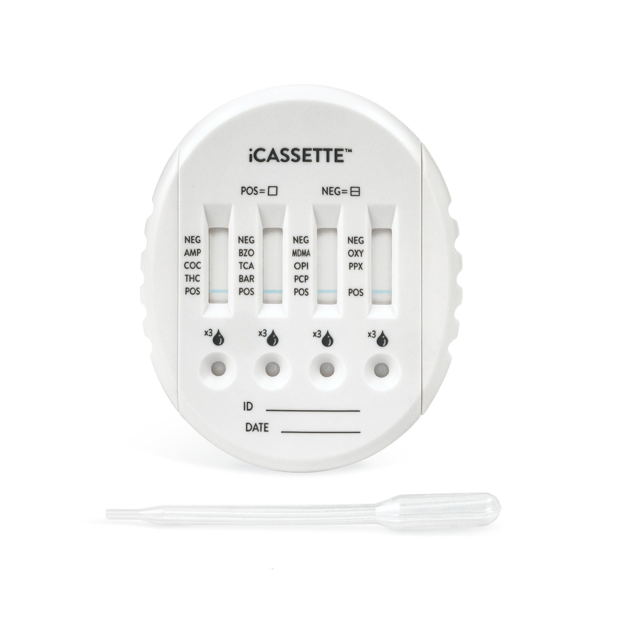 Abbott Rapid Dx North America LLC - DOA-1125 Drugs of Abuse Test Kit iCassette™ COC, THC 25 Tests CLIA Waived