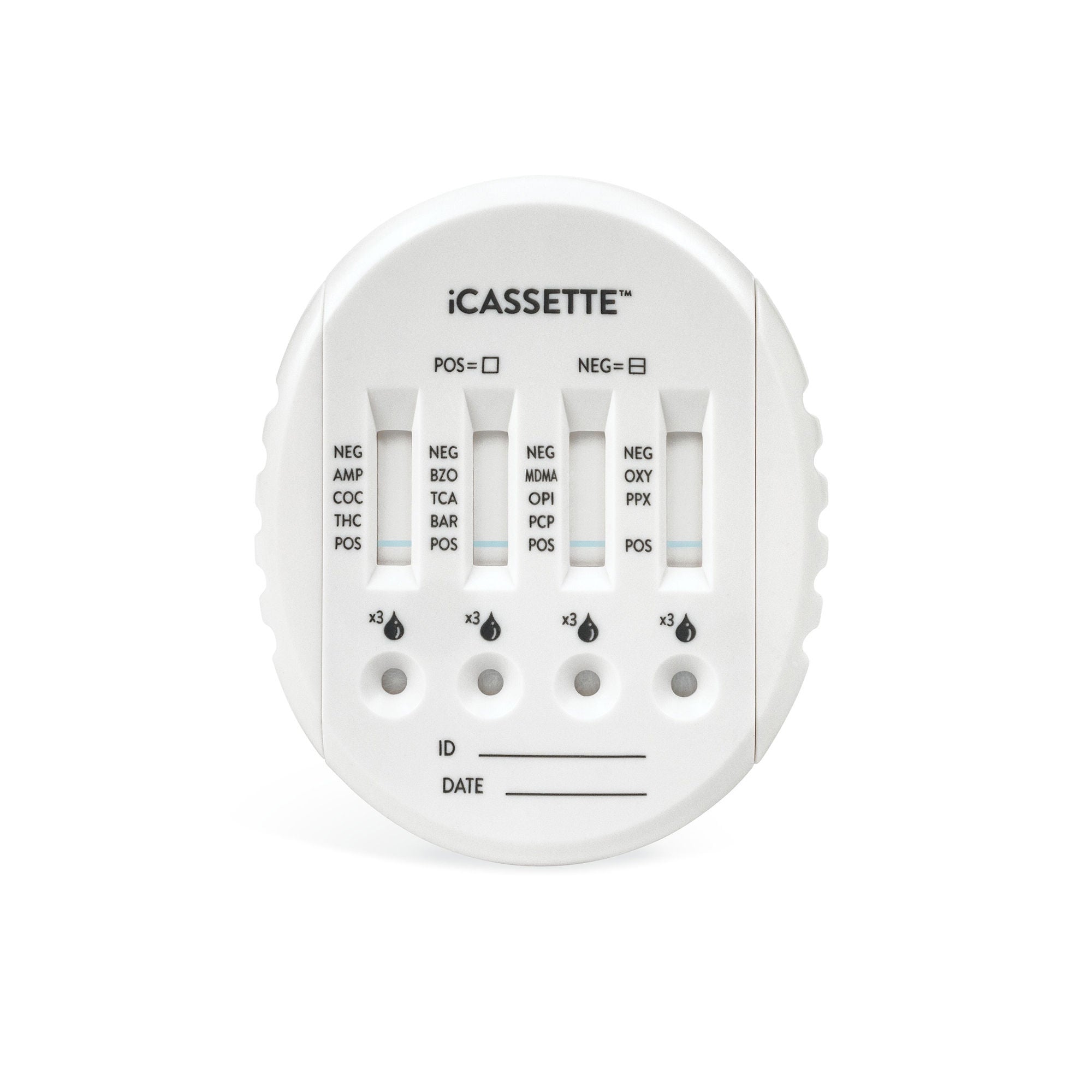 Abbott Rapid Dx North America LLC - DOA-1125 Drugs of Abuse Test Kit iCassette™ COC, THC 25 Tests CLIA Waived